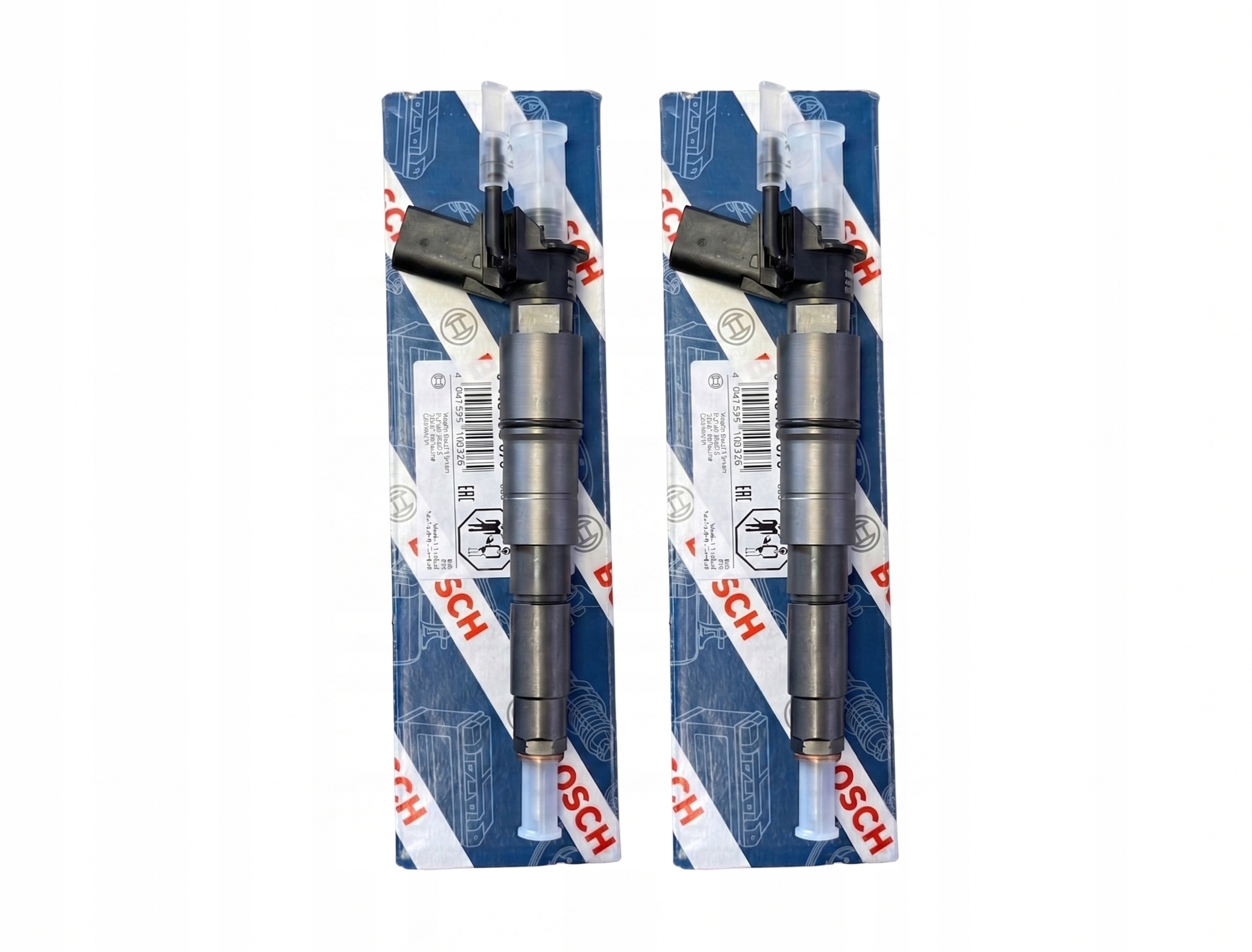 Sada 4 ks vstřikovačů 0445115048 — BMW X5 3.0 Bosch
