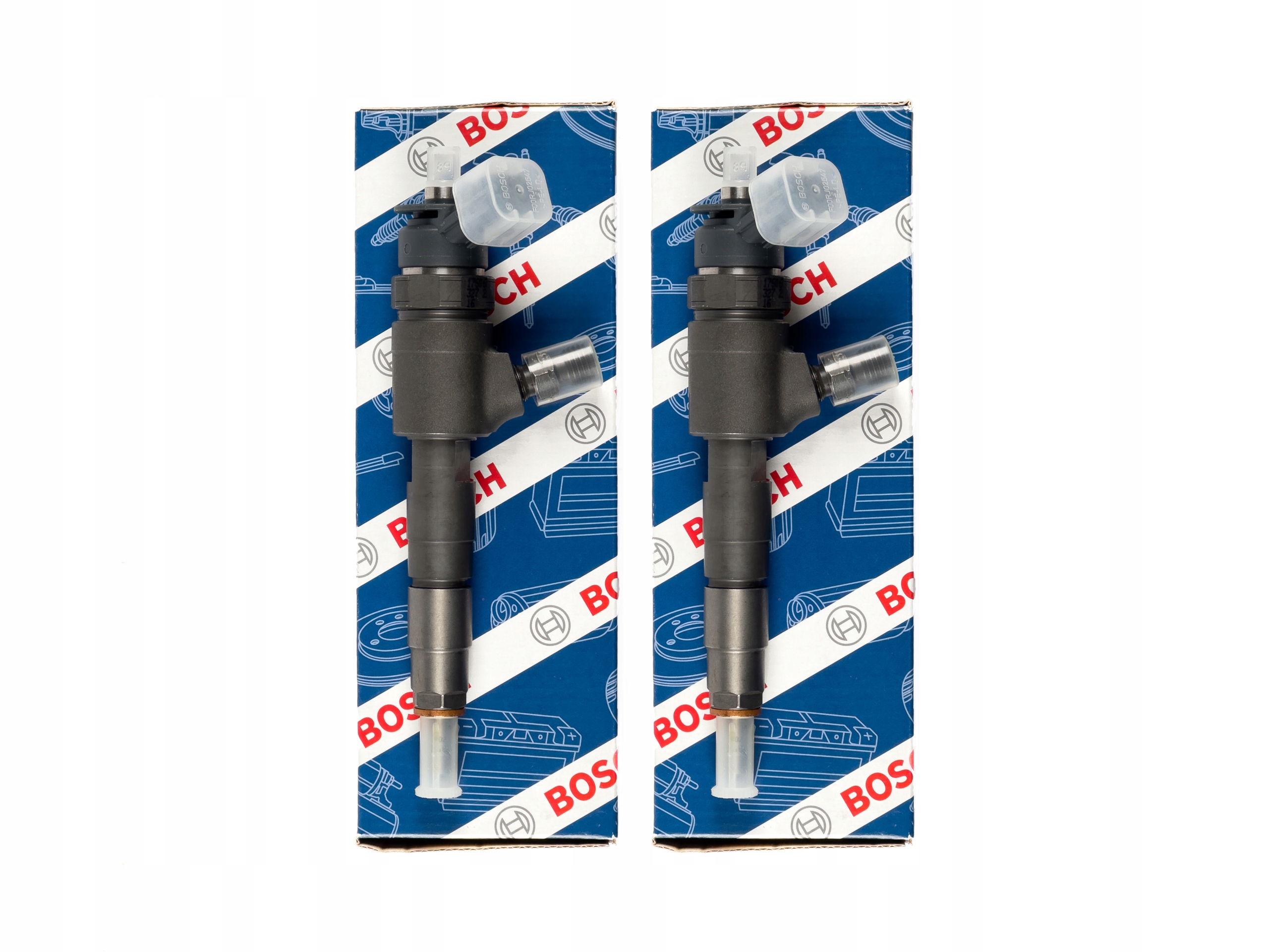 Sada 4 ks vstřikovačů Bosch 9687069280 — Peugeot 1.6