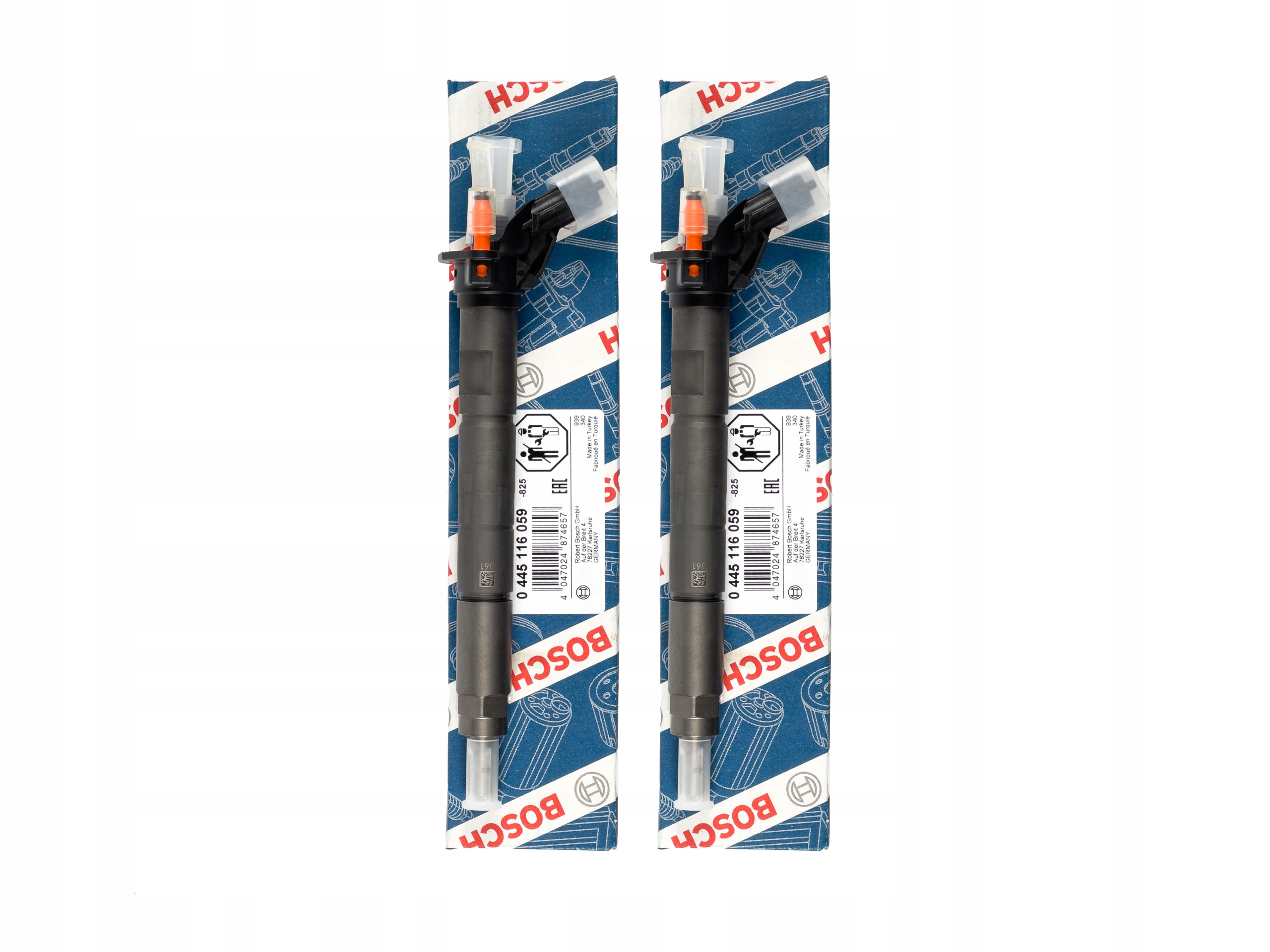 Sada 4 ks vstřikovačů Bosch 5801540213 — Iveco 3.0