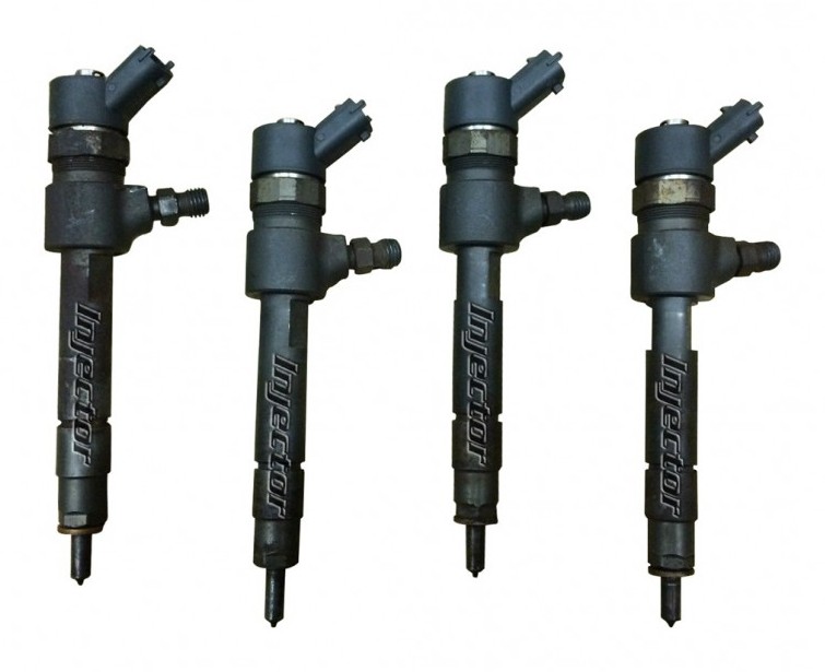 Opel Vectra 1.9 CDTI 74 KW 100 HP sada 4 ks použitých vstřikovačů BOSCH 93190429, 95517503