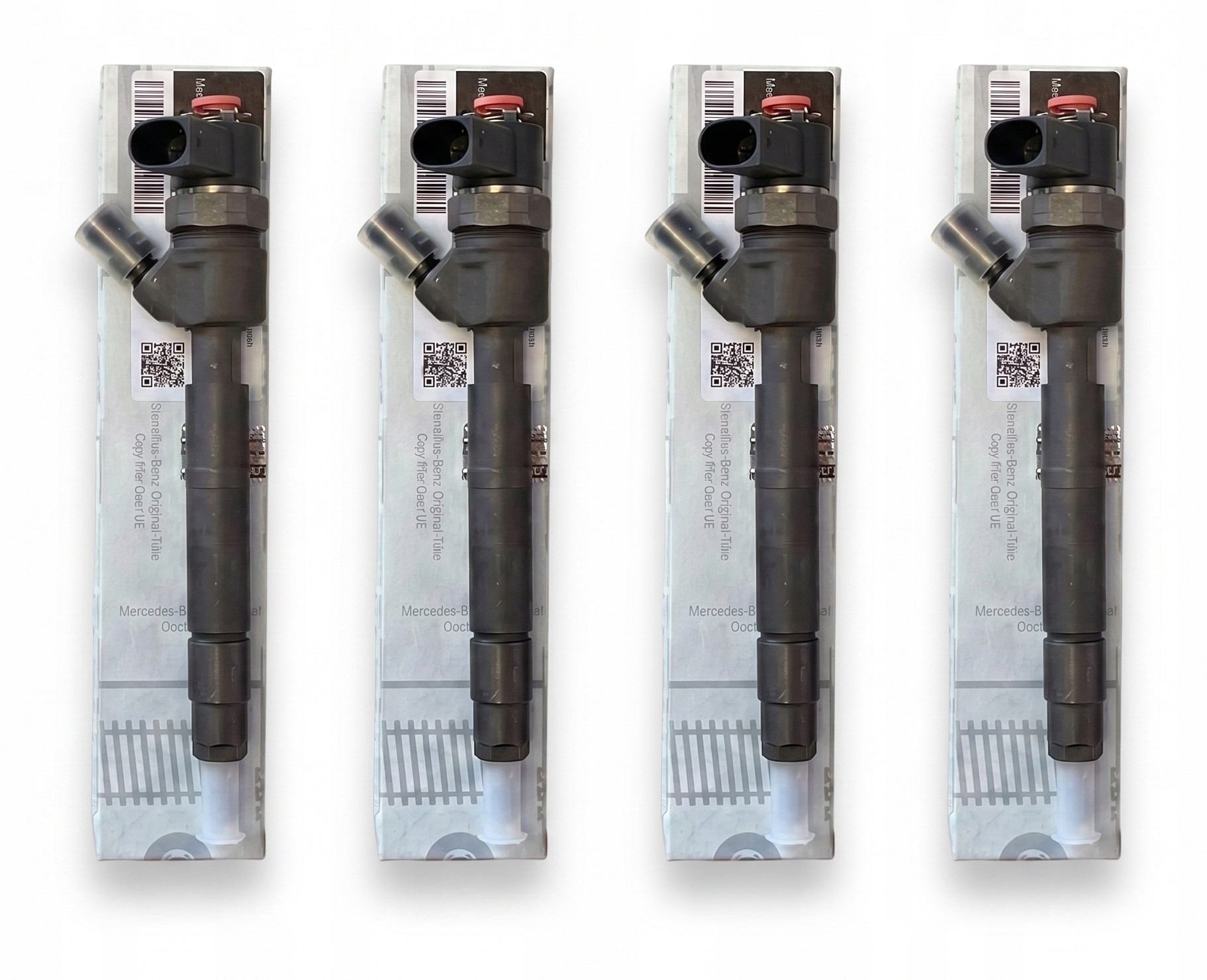 Mercedes-Benz Cla Class 2.2 d OM646.962/963 DE22LA 122-150 hp sada 4 ks vstřikovačů OM646962, Bosch 0445110238